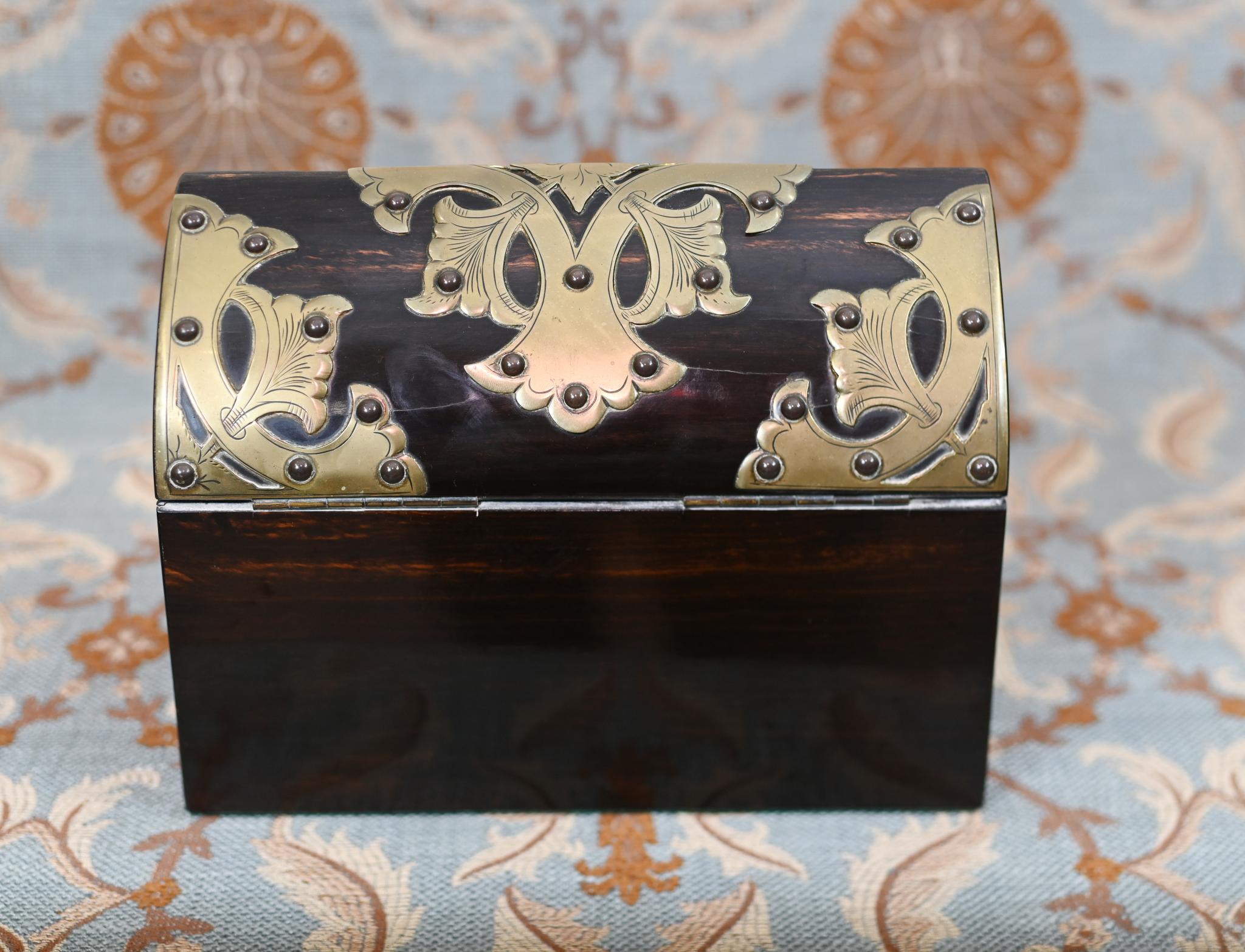 Viktorianischer Briefkasten Cormandel Messing Briefkasten 1890 im Zustand „Gut“ im Angebot in Potters Bar, GB