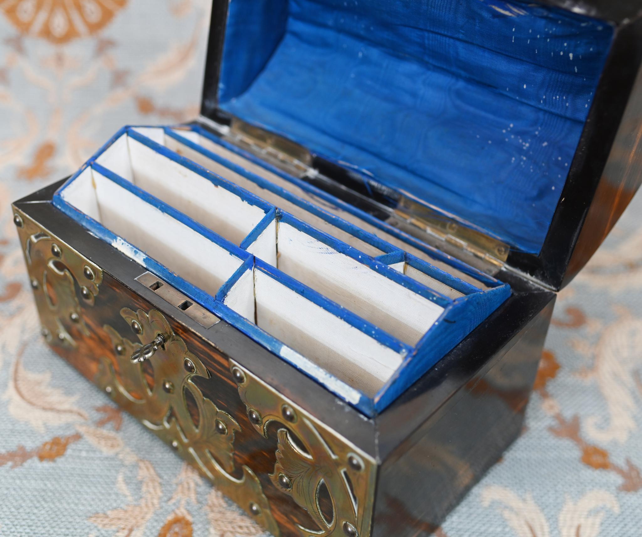 Viktorianischer Briefkasten Cormandel Messing Briefkasten 1890 (Spätes 19. Jahrhundert) im Angebot