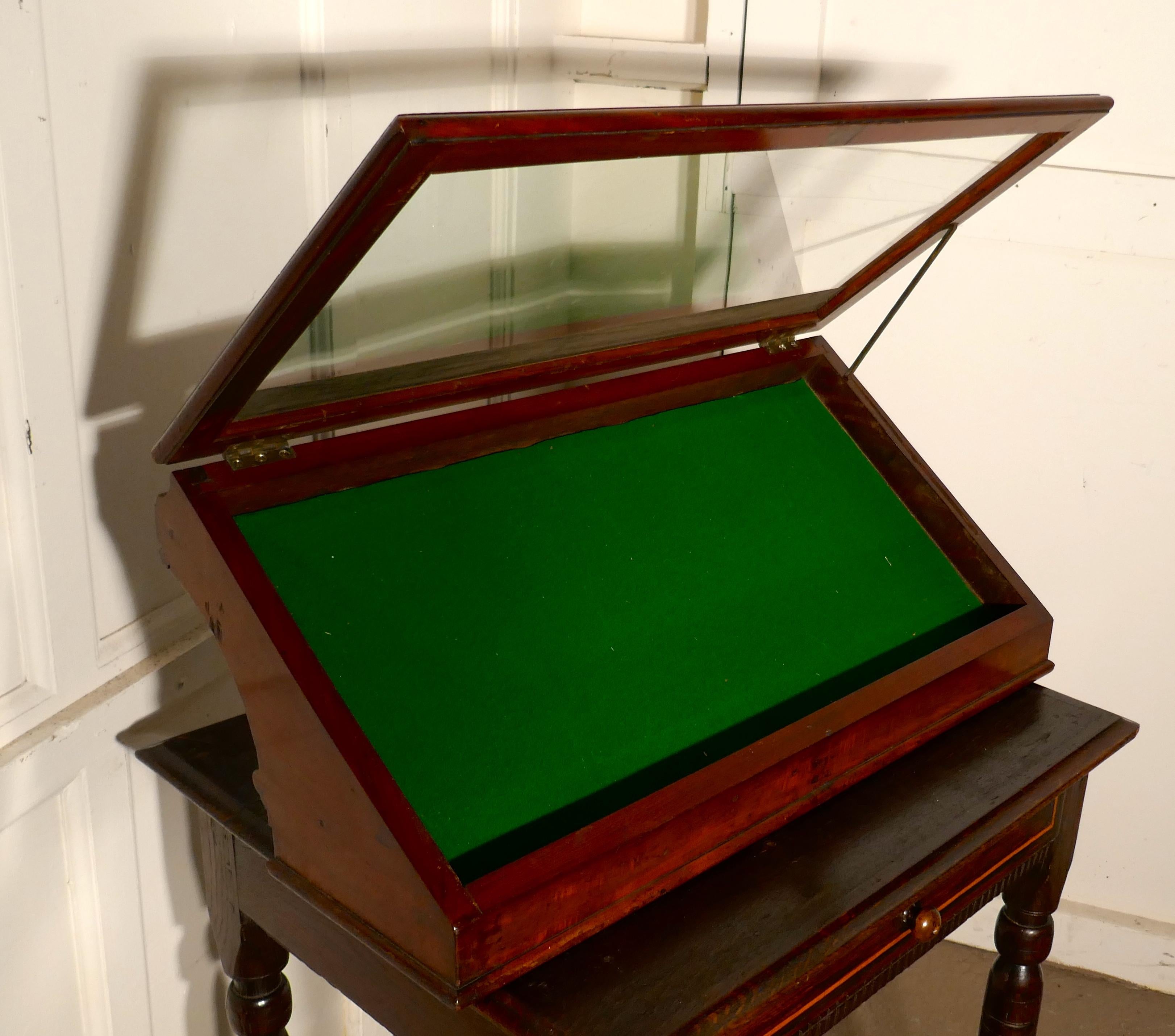 19th Century Victorian Stationer’s, Retail Pen Display Cabinet For Sale