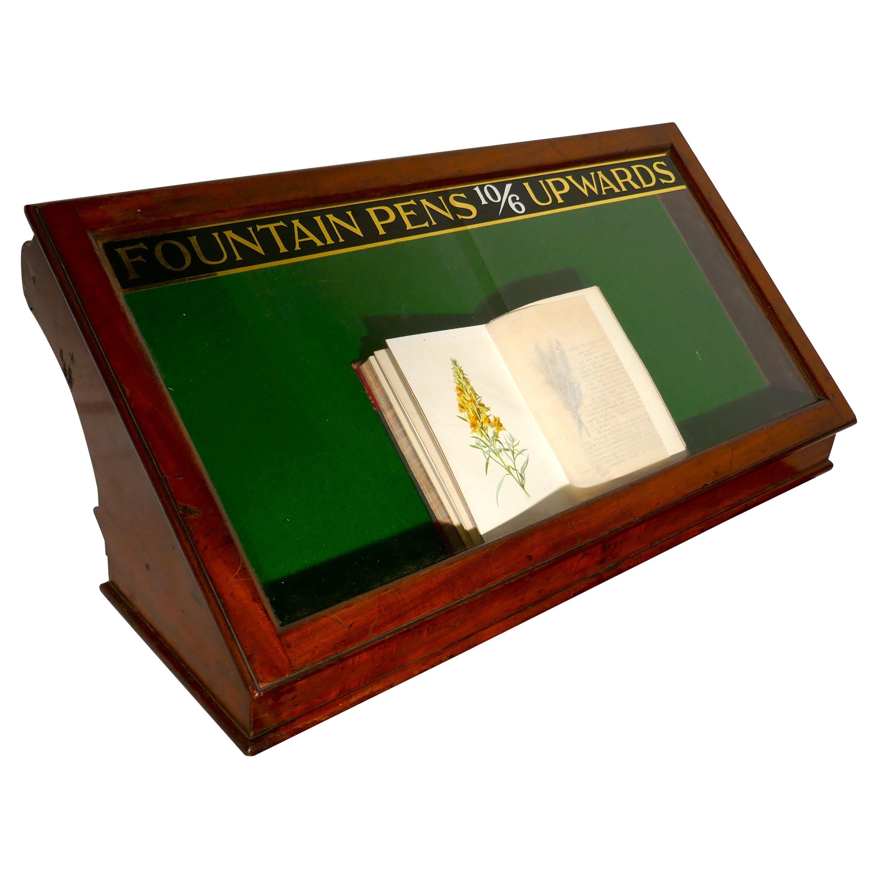 Victorian Stationer’s, Retail Pen Display Cabinet