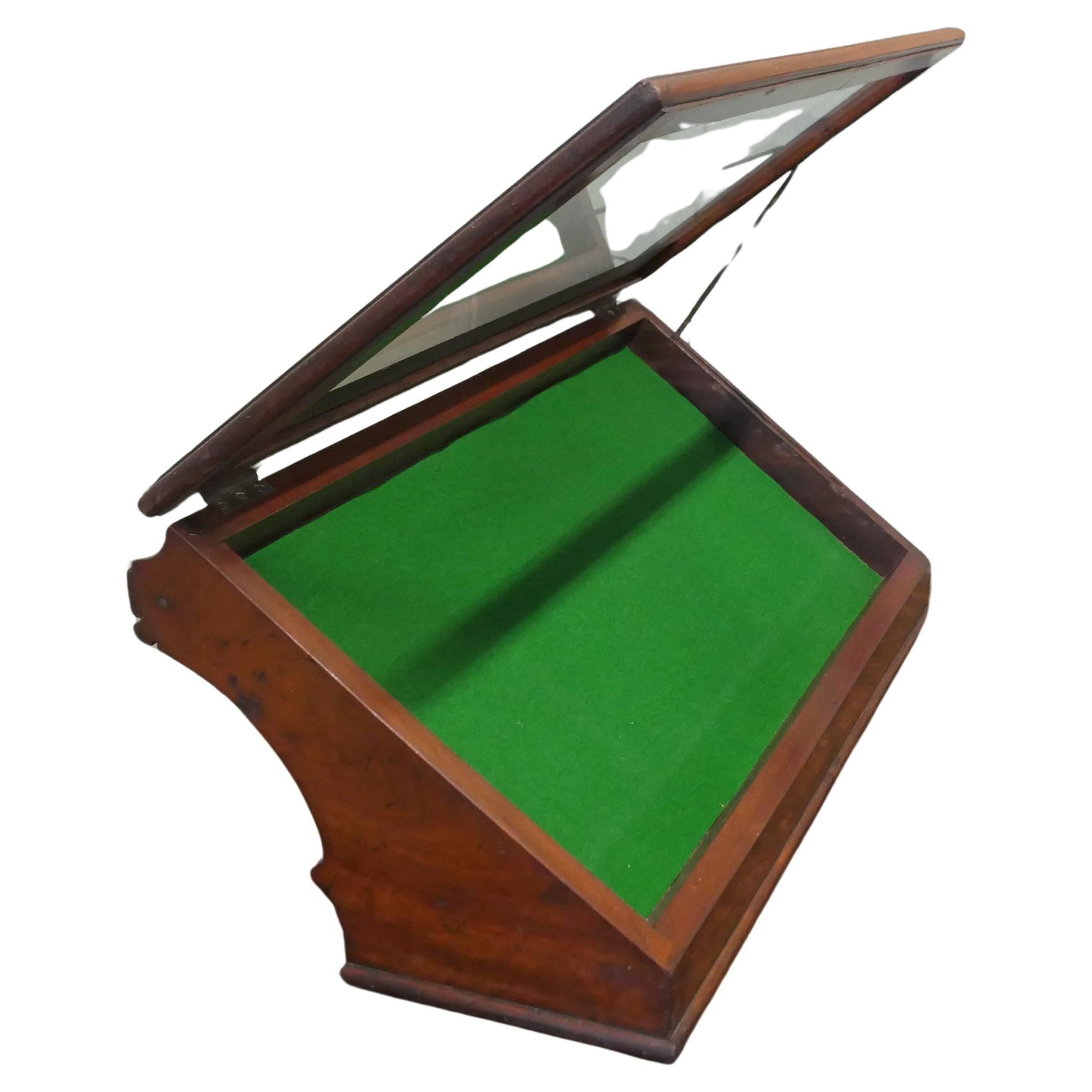 Victorian Stationer’s Retail Pen Display Cabinet For Sale