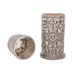 Viktorianischer Sterling-Muffineur