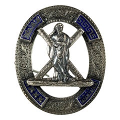 Victorian Sterling Scottish Brooch