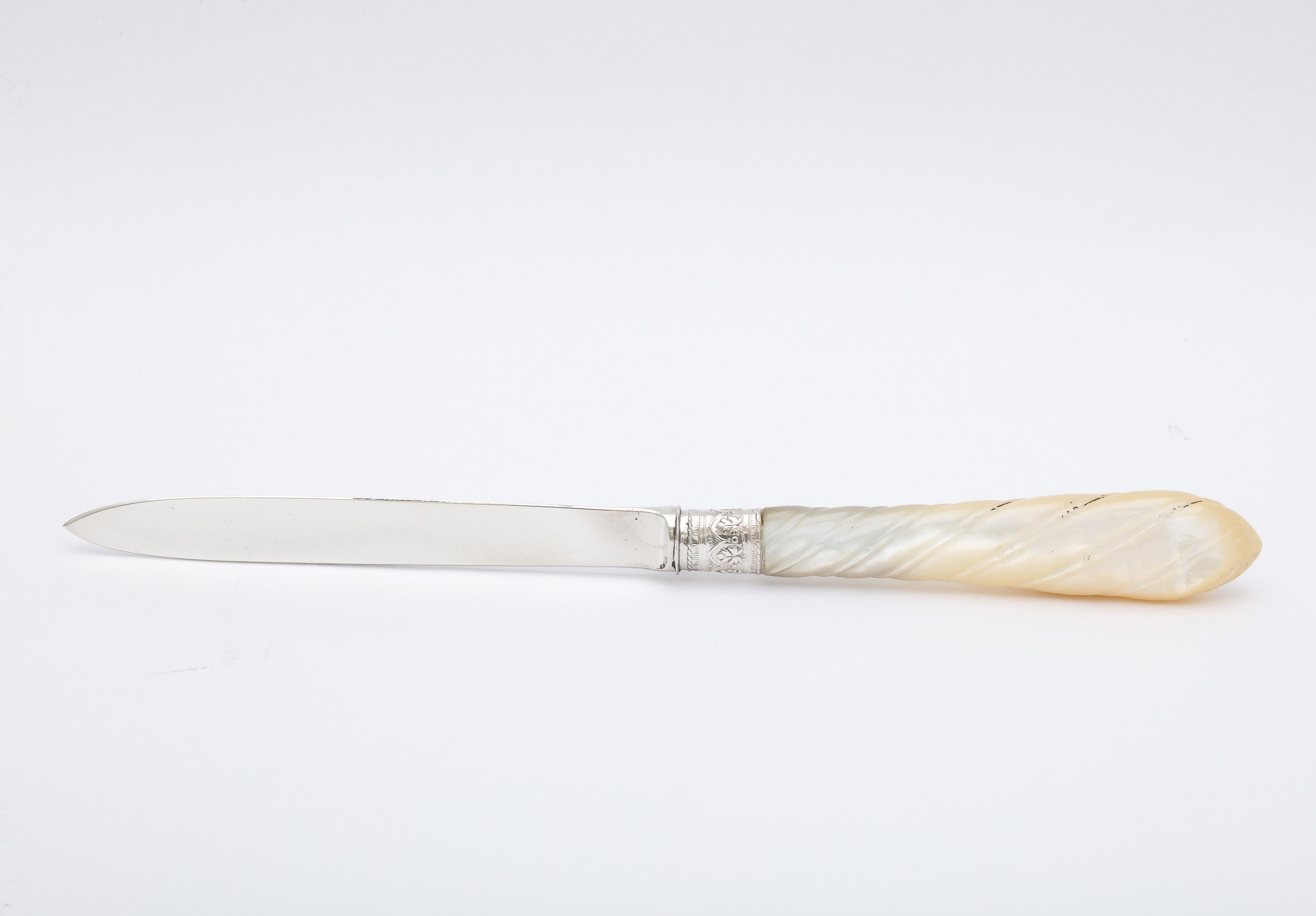 mother of pearl letter opener