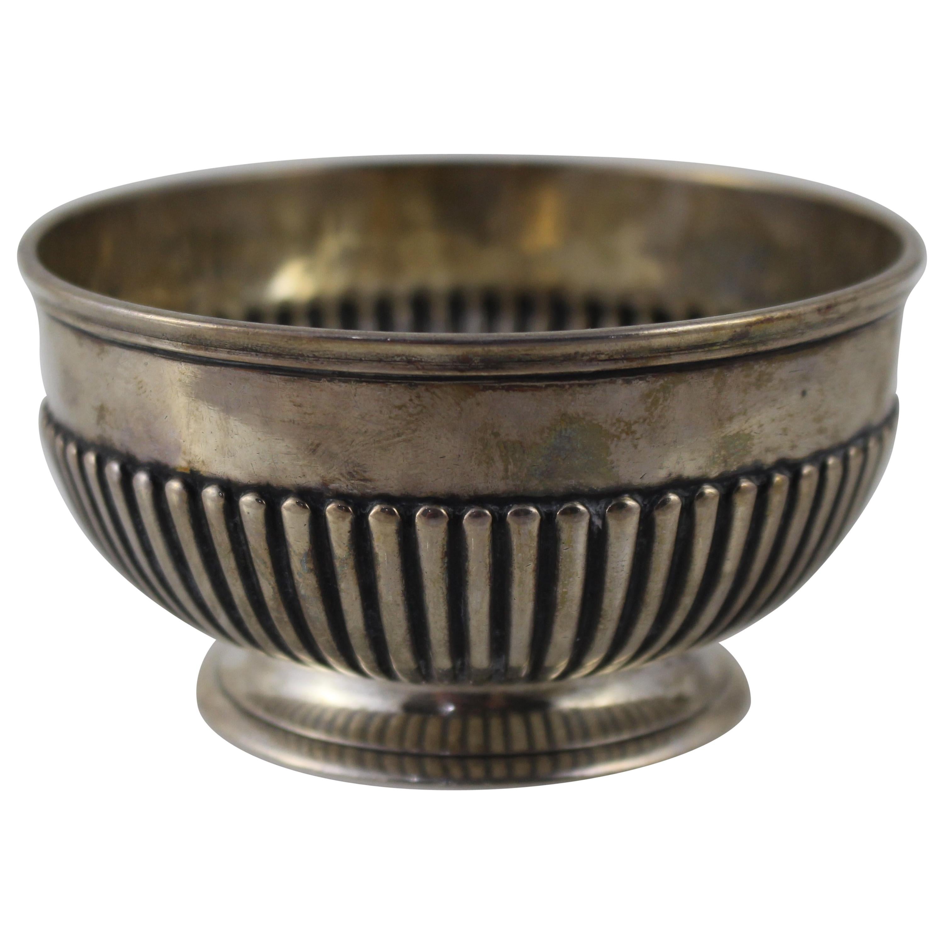 Victorian Sterling Silver Bowl Dobson Piccadilly, London, 1877