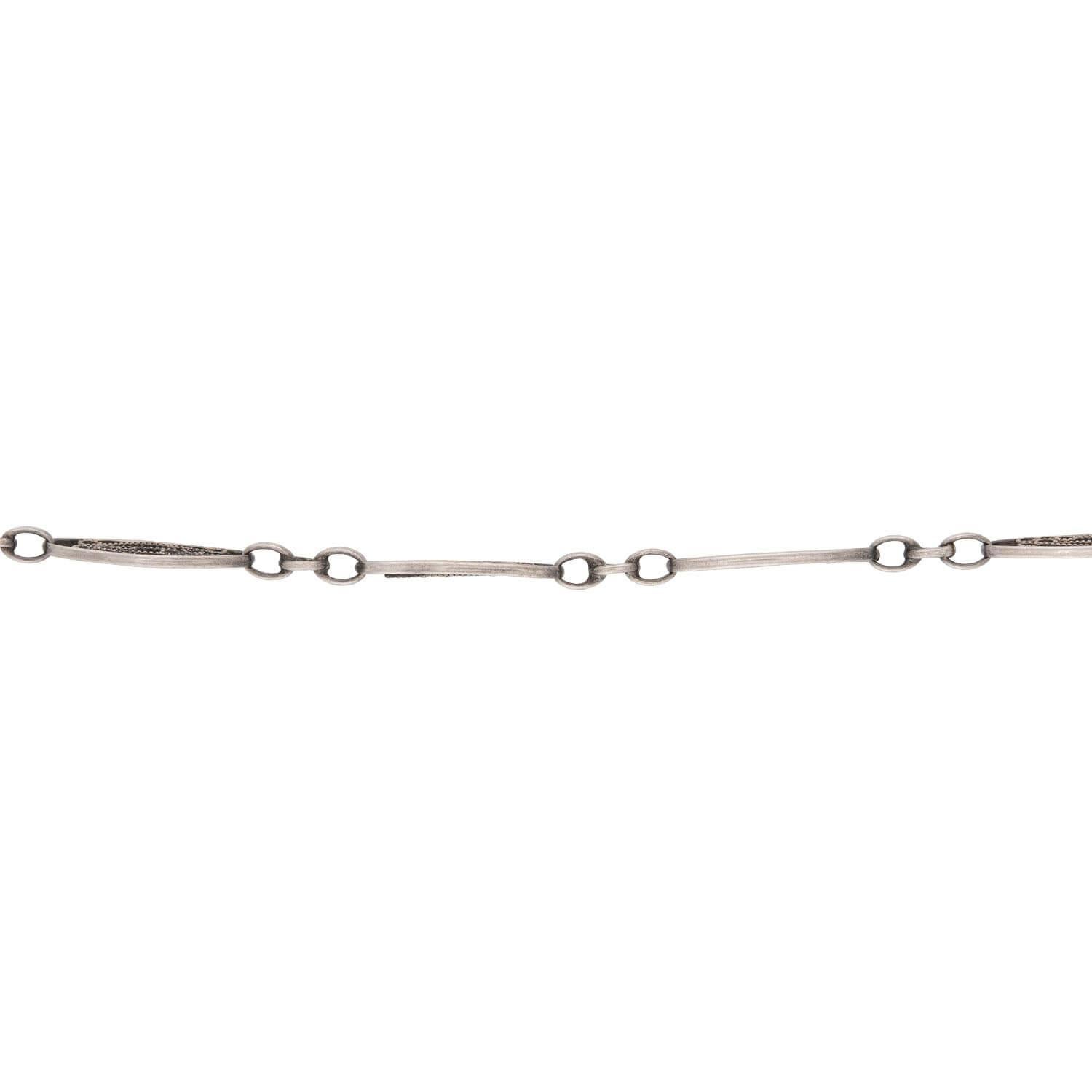 Victorian Sterling Silver Chain 52
