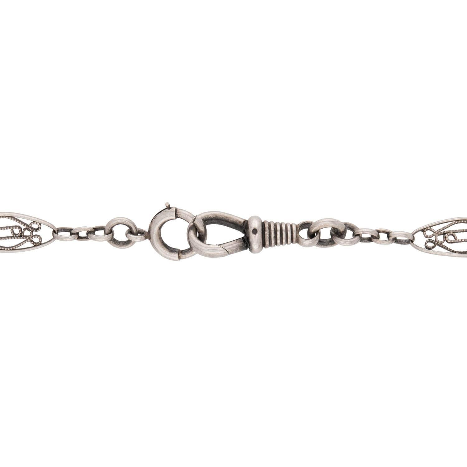 Victorian Sterling Silver Chain 52