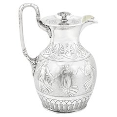 Victorian Sterling Silver Coffee Jug by Joseph Angell, London, 1840