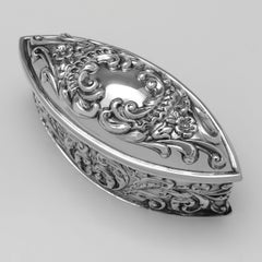 Victorian Sterling Silver Dressing Table Box, William Neale, Chester 1899