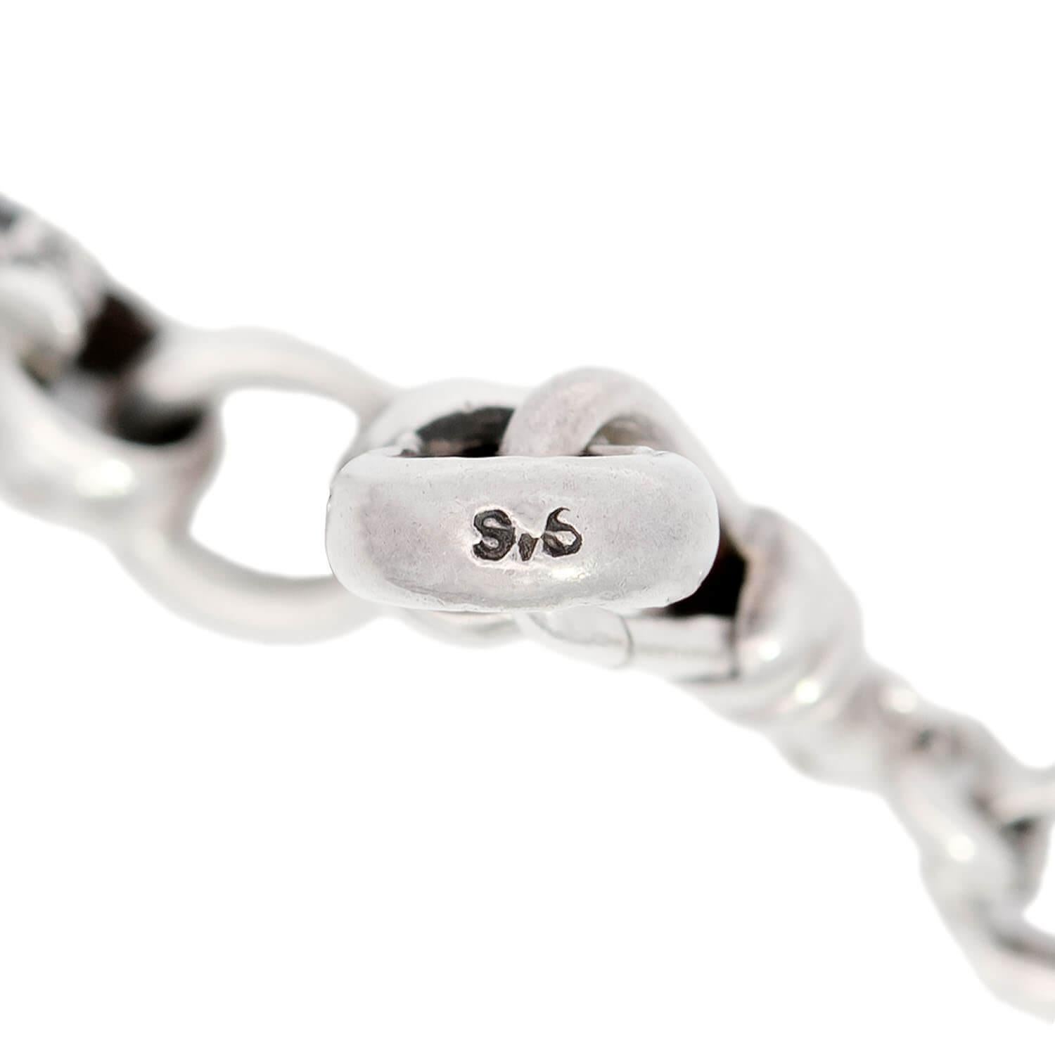 Victorian Sterling Silver Etruscan Chain 23
