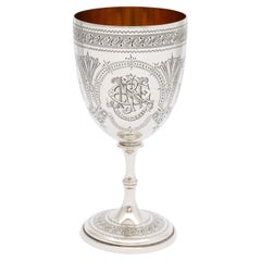 Victorian Sterling Silver Goblet