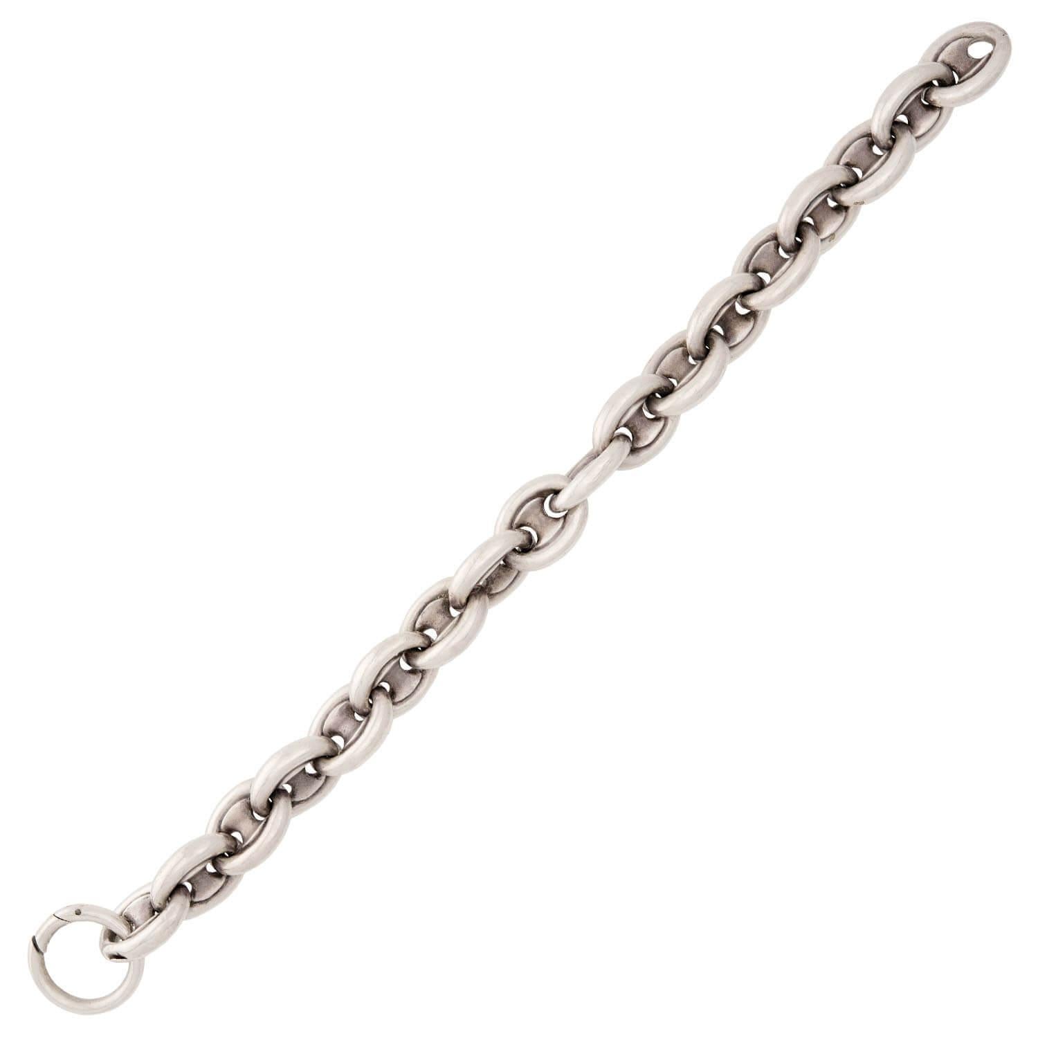 Bracelet victorien à maillons Gucci Bon état - En vente à Narberth, PA