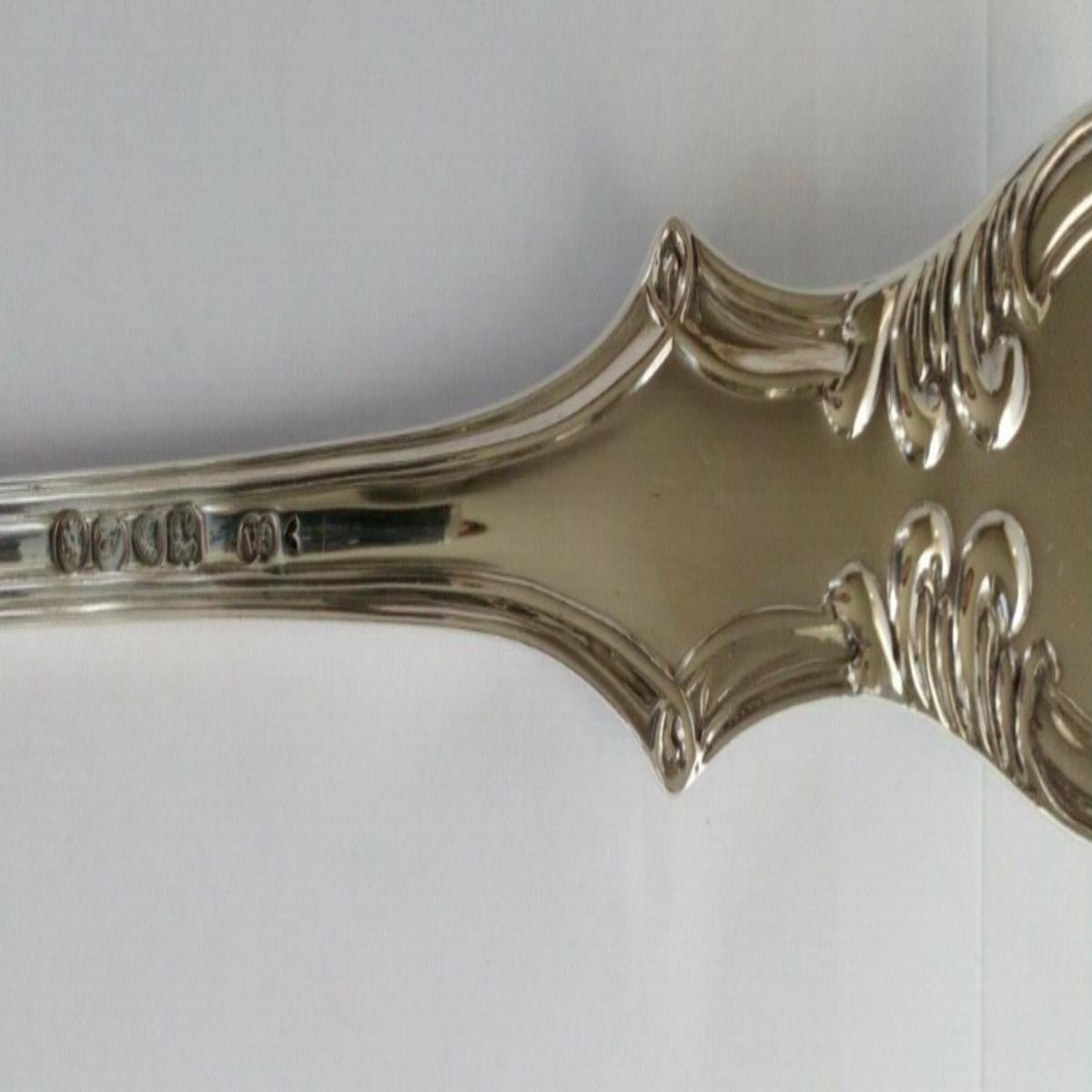 Victorian Sterling Silver Ladle by Chawner & Co, 1859 For Sale 7