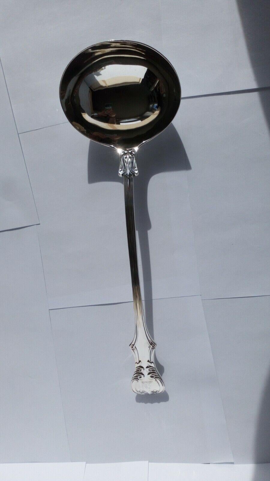 Victorian Sterling Silver Ladle by Chawner & Co, 1859 For Sale 2