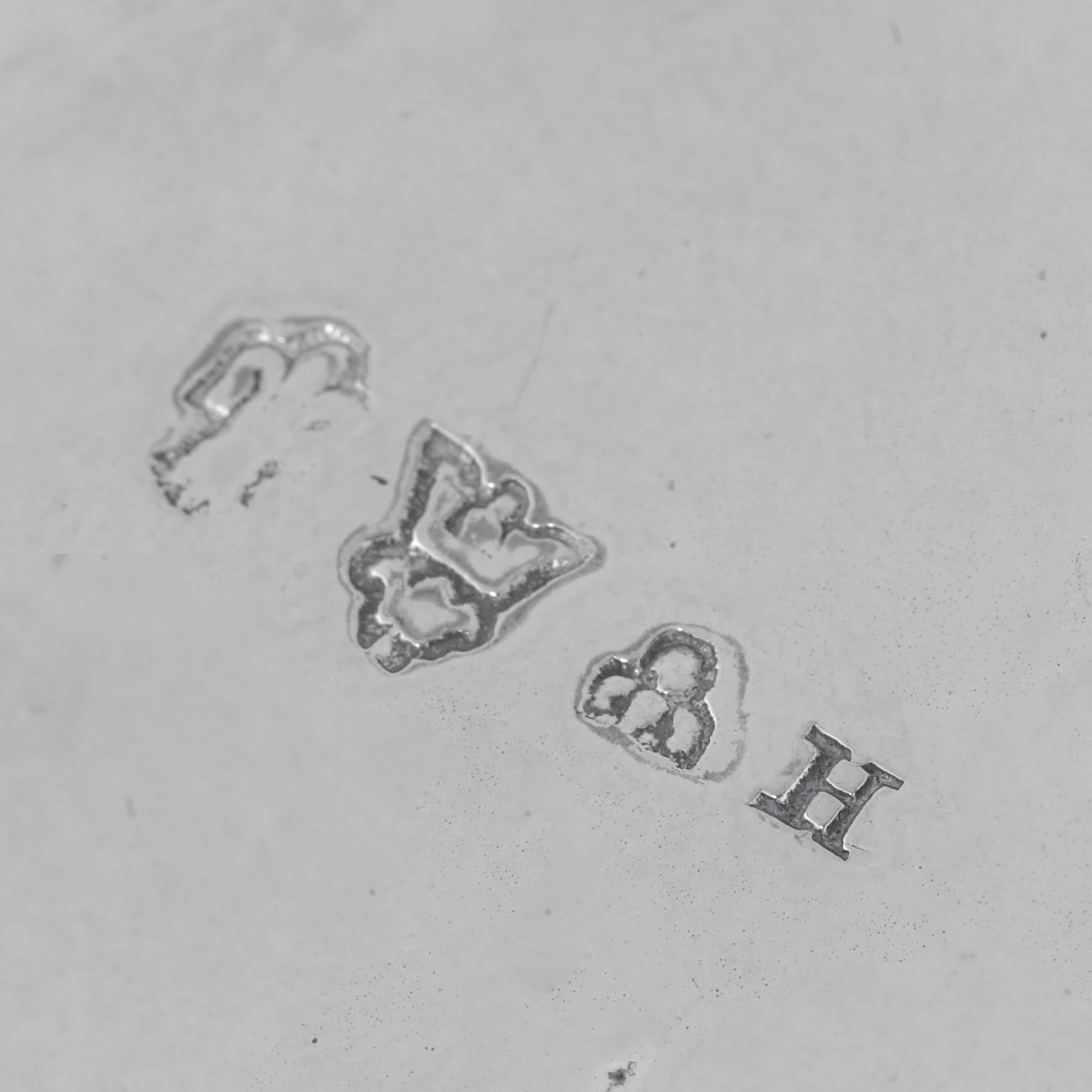 Argento 925 Modello vittoriano di scarpa in argento sterling, Londra 1893 Importazione in vendita