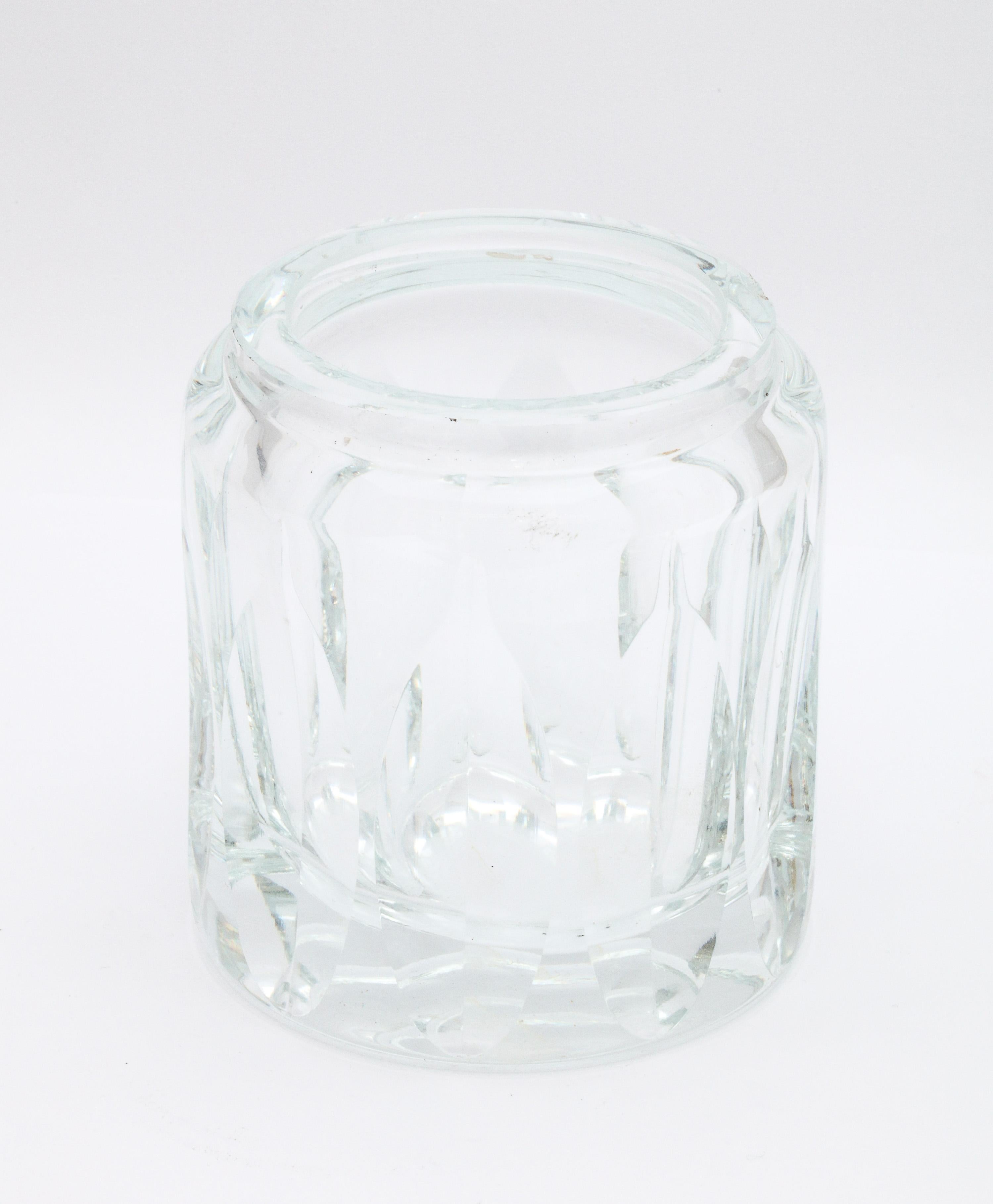 Victorian Sterling Silver-Mounted Crystal Dressing Table Jar 3