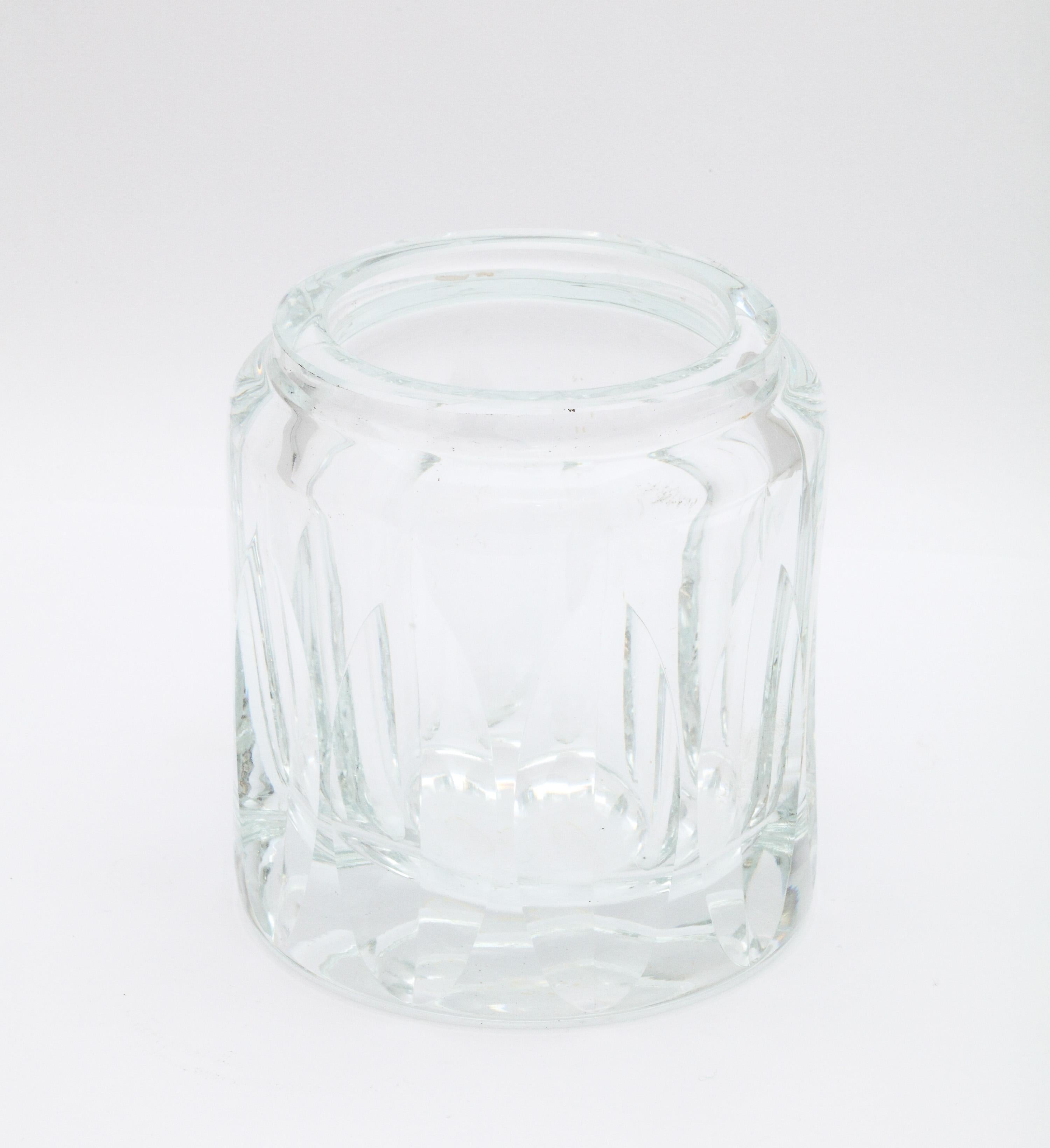 Victorian Sterling Silver-Mounted Crystal Dressing Table Jar 4