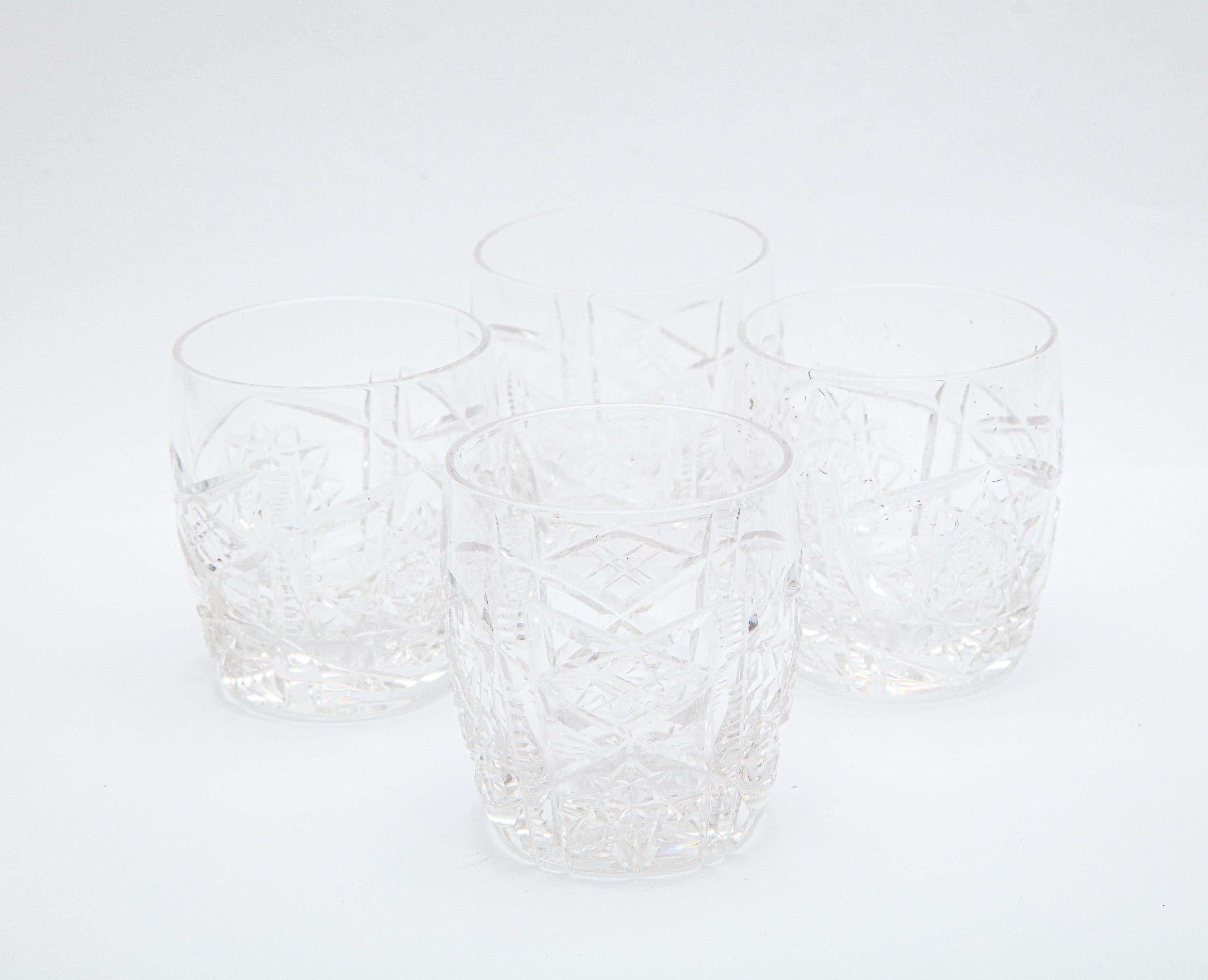 Viktorianischer Dekanter aus Sterlingsilber mit 4 passenden Gläsern, Gorham im Angebot 11