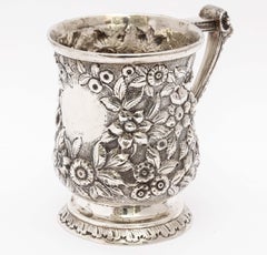 Victorian Sterling Silver Pedestal-Based Mug or Cup