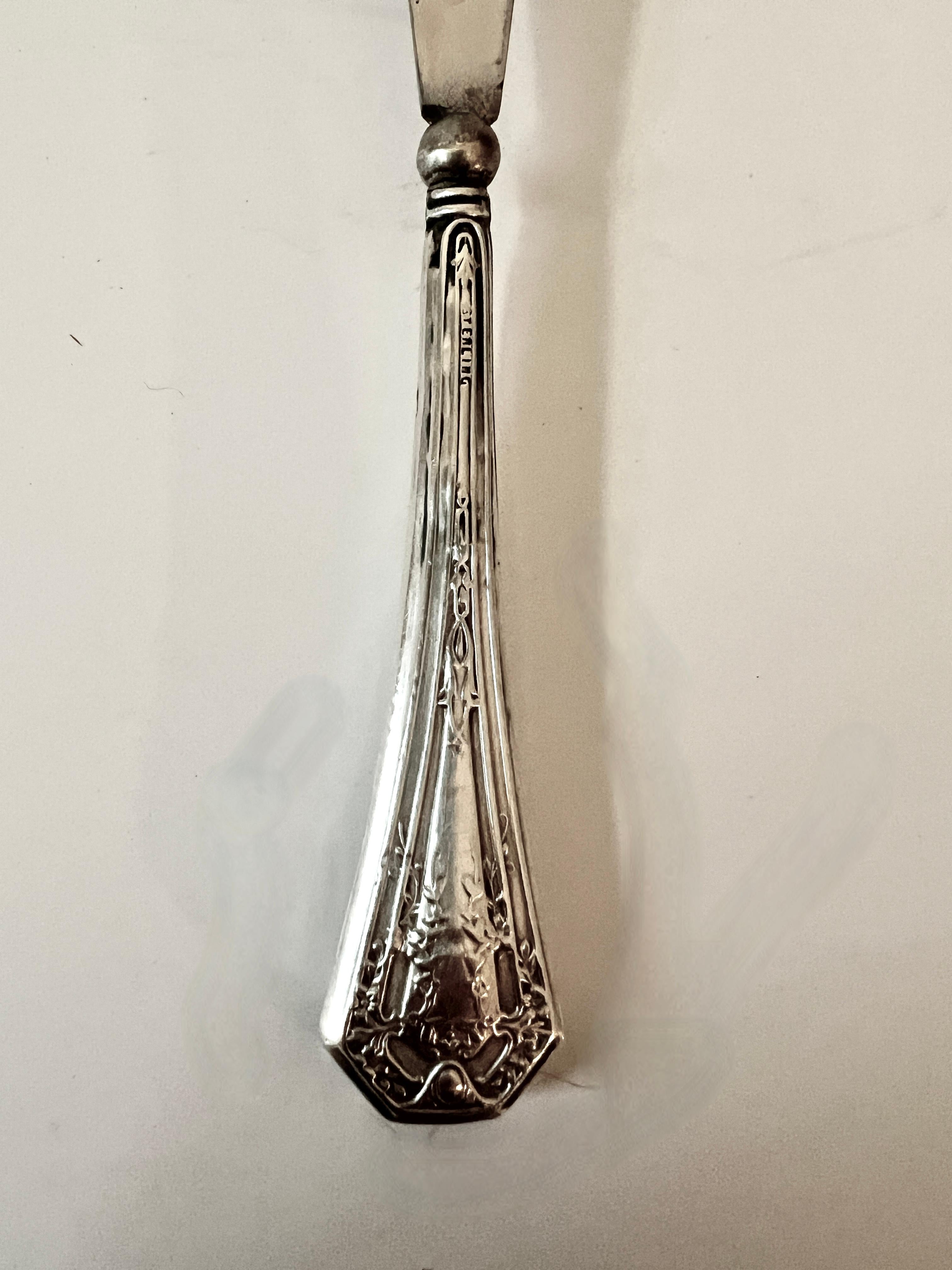 Calzador Victoriano de Plata de Ley siglo XX en venta