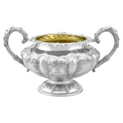 Vintage Victorian Sterling Silver Sugar Bowl