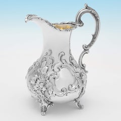 Victorian Sterling Silver Tea & Coffee Set, London, 1854-1855