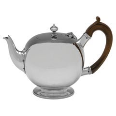 Victorian Sterling Silver Teapot by Charles Stuart Harris, London 1877