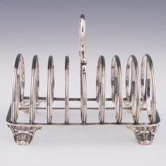 Victorian Sterling Silver Toast Rack London