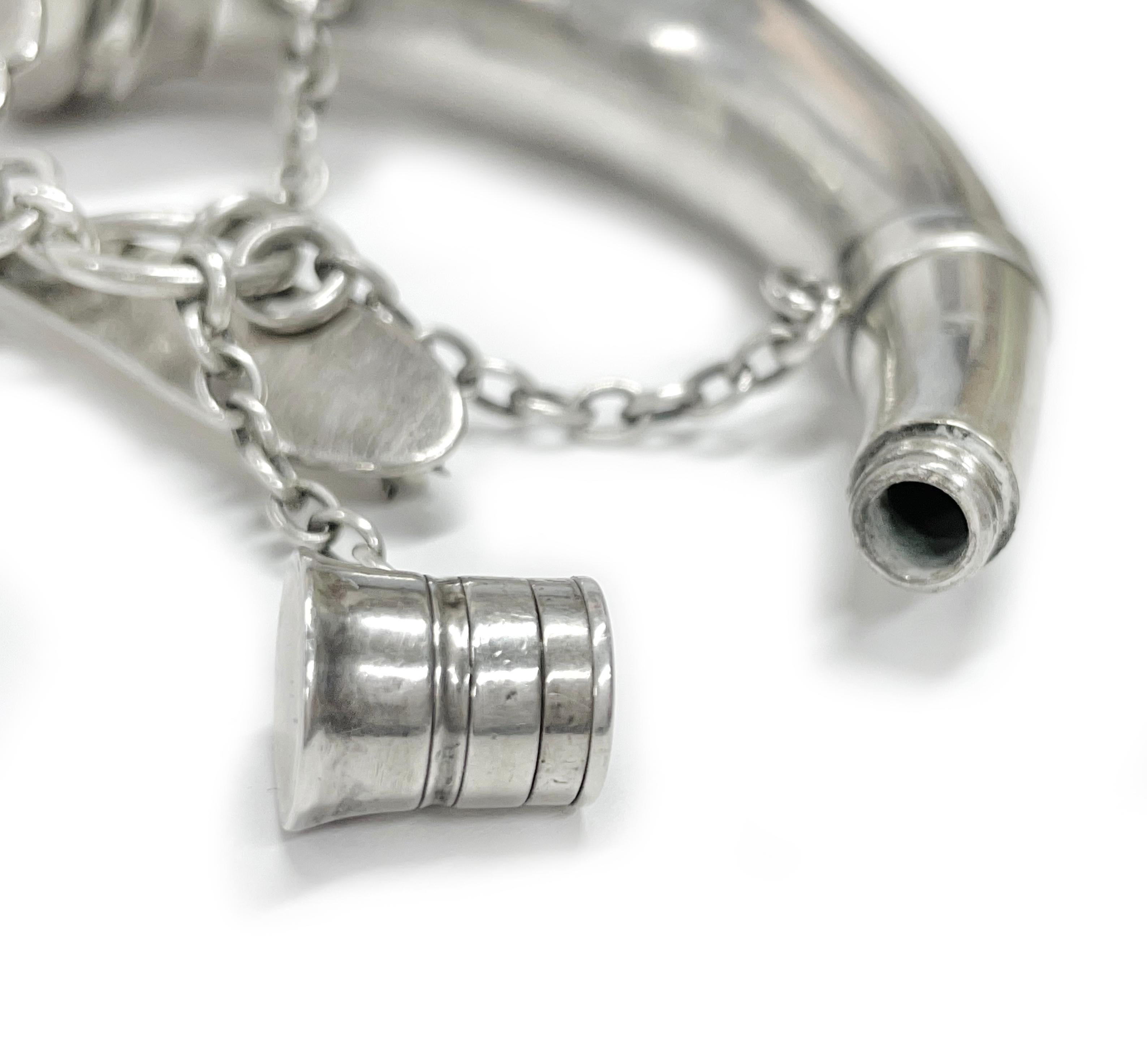 Vinaigrette/bouteille à parfum victorienne en argent sterling Unisexe en vente
