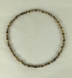 Victorian Sterling Young Girls Bead Necklace