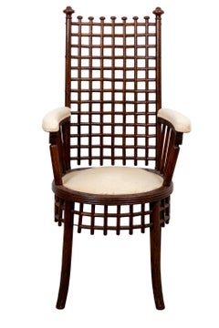 Victorian Stick and Ball Armchair