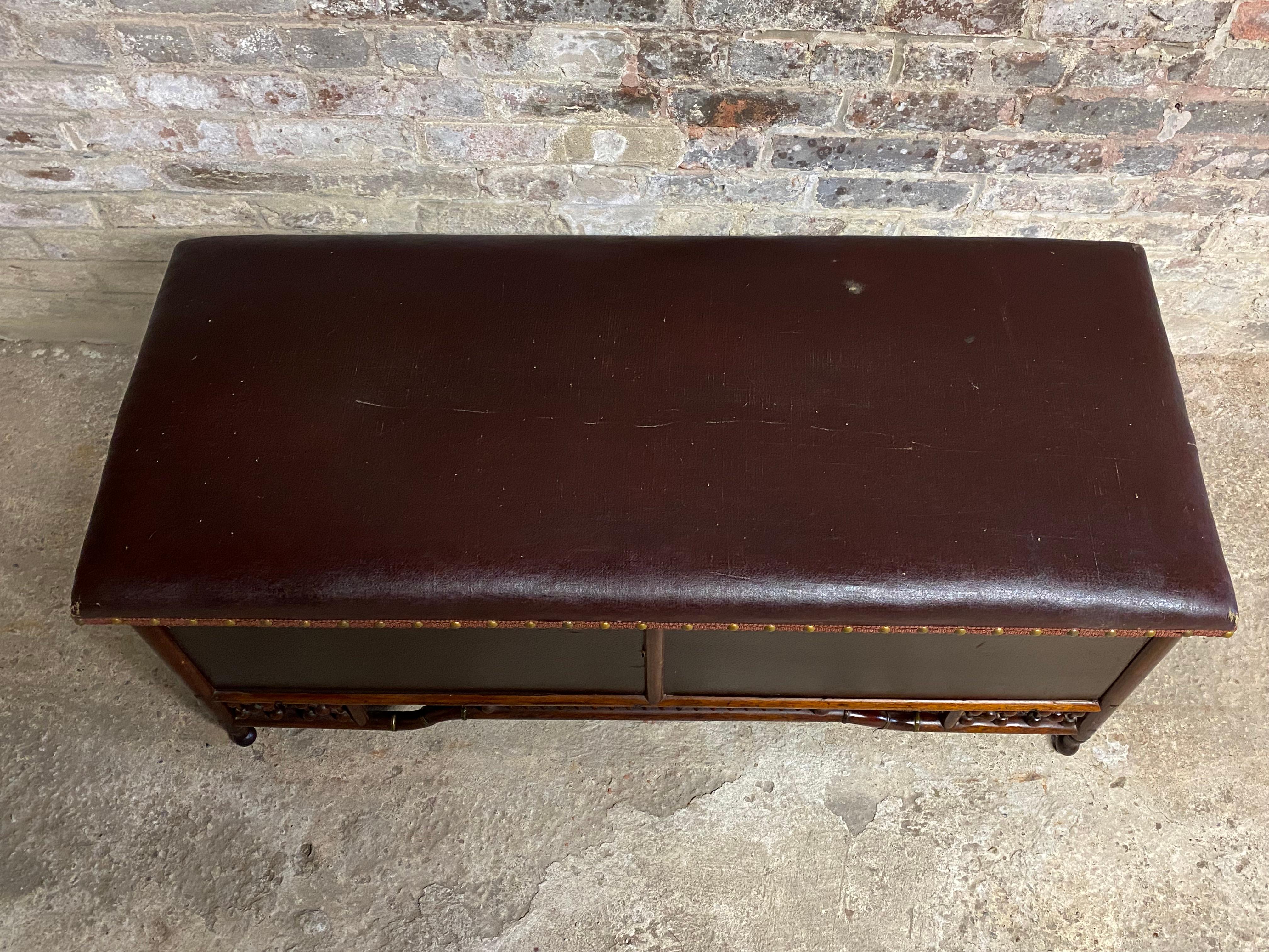 Victorian Stick and Ball Blanket Chest 3