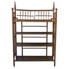 Victorian Stick and Ball Étagère Shelves Storage Piece