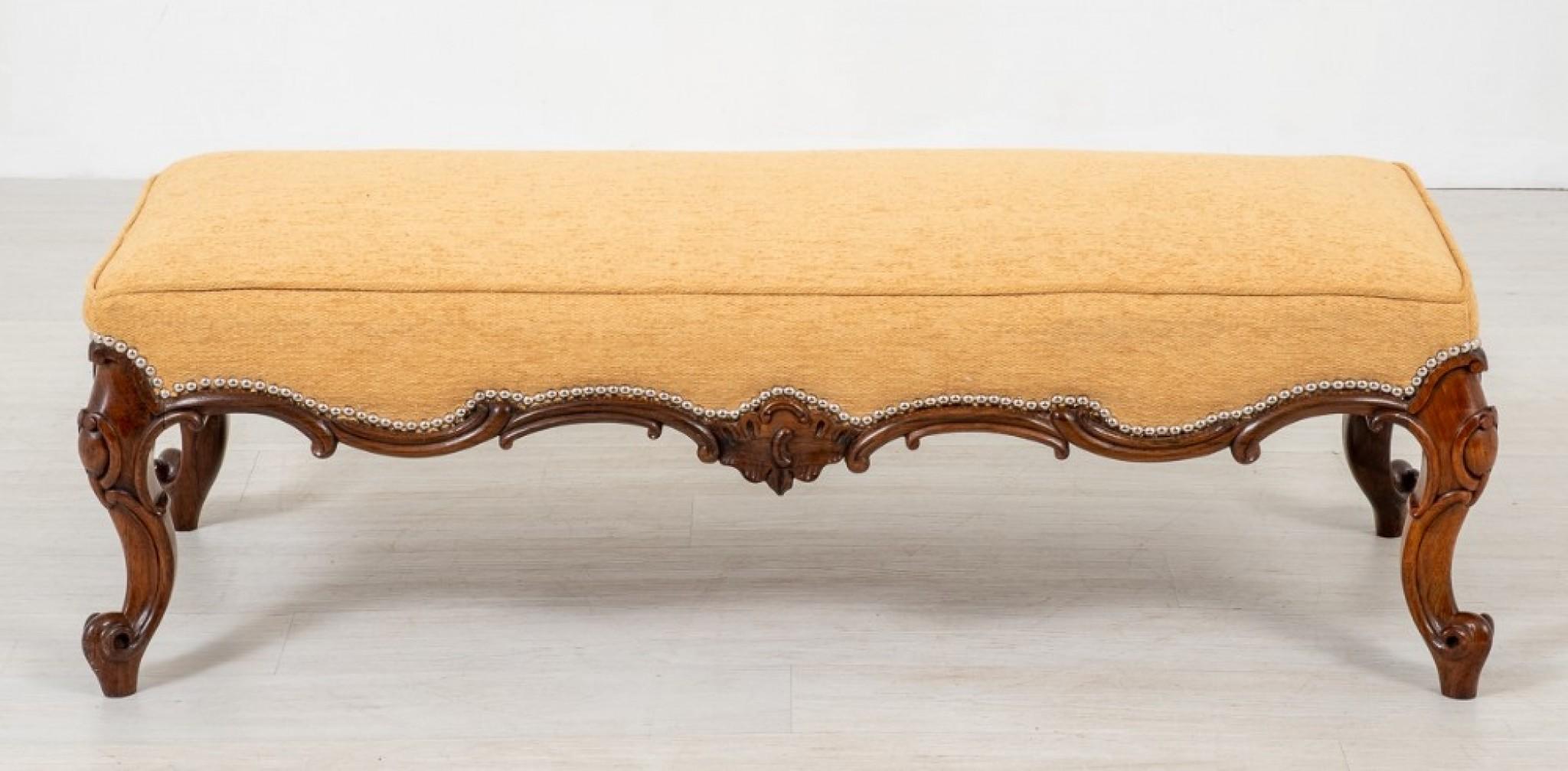 Milieu du XIXe siècle Tabouret victorien siège ancien en bois de rose 1860 en vente