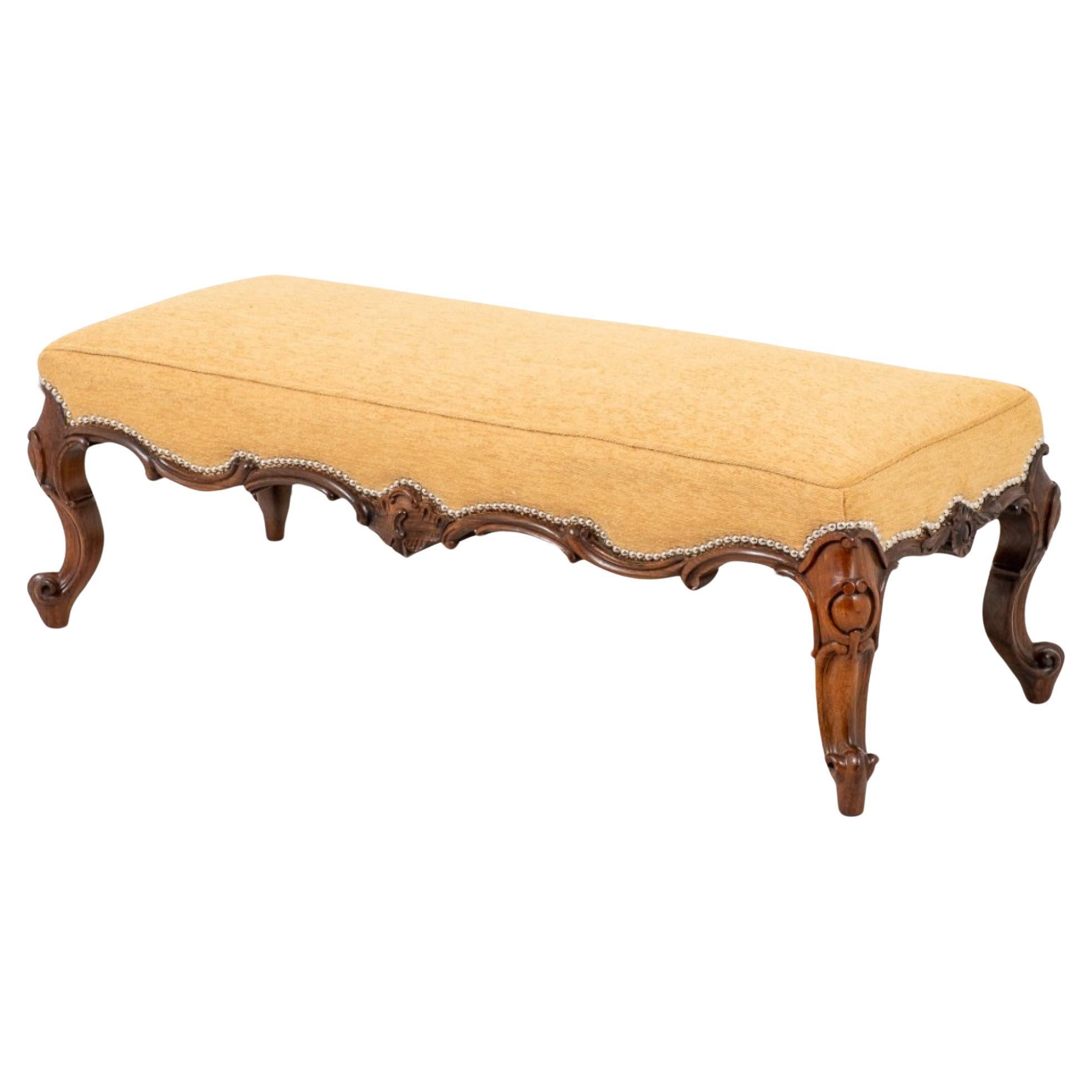 Victorian Stool Rosewood Antique Seating 1860