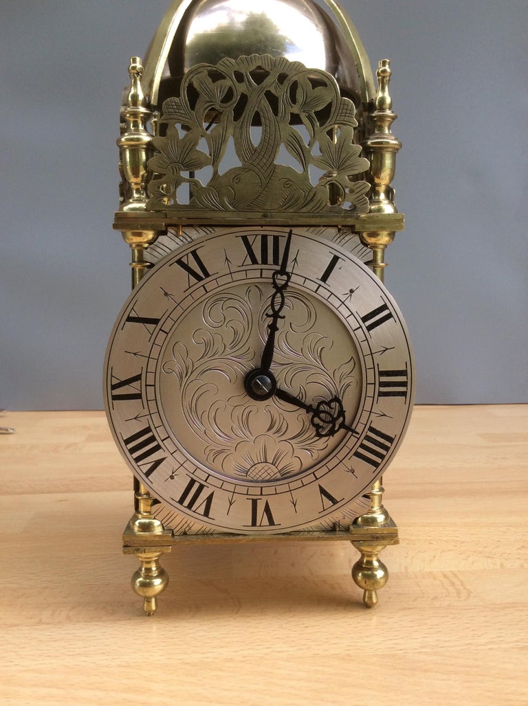 Victorian Striking Lantern Mantel Clock at 1stDibs