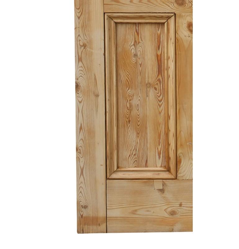 Victorian Stripped Pine Door In Good Condition In Wormelow, Herefordshire