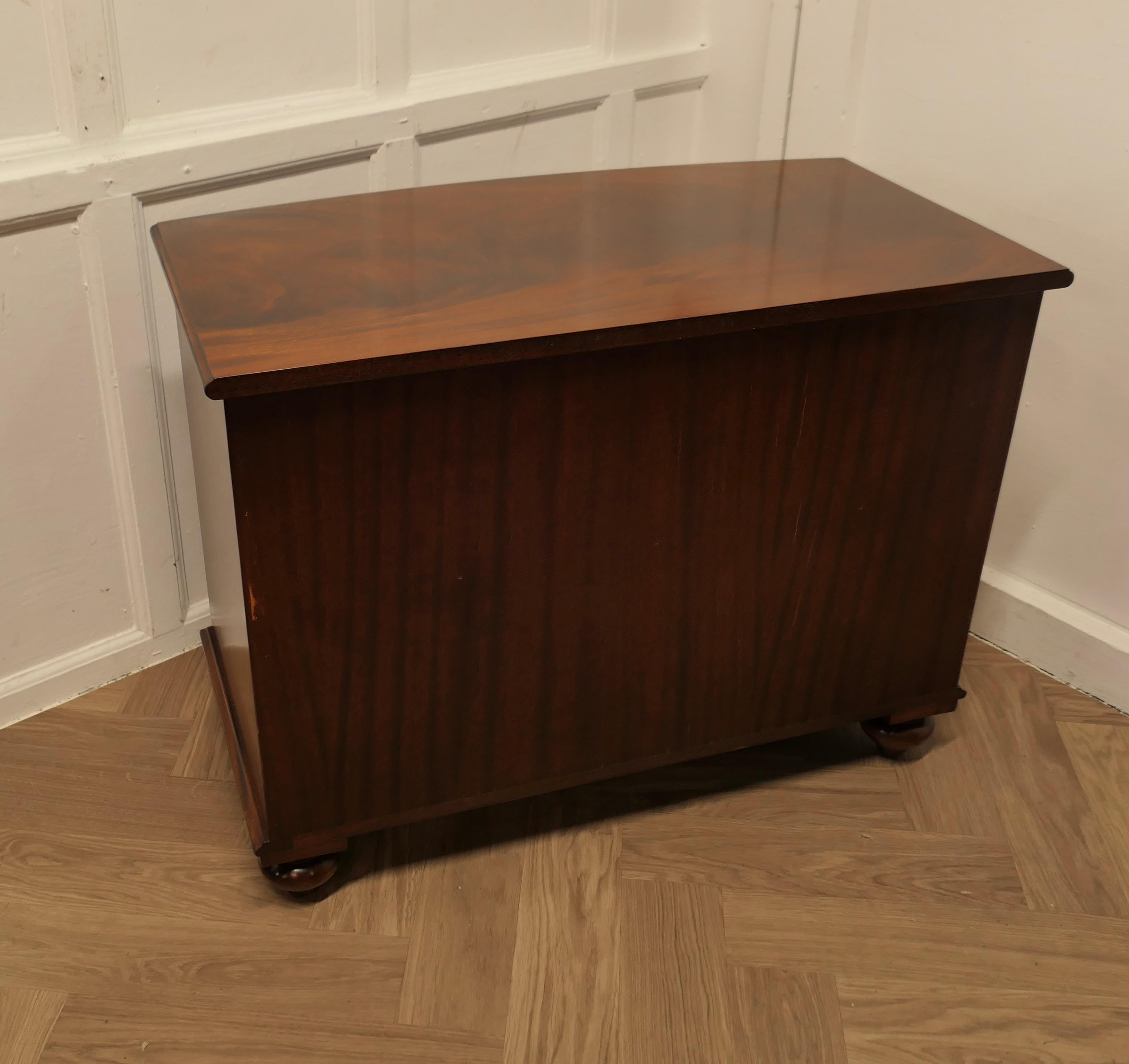 Victorian Style 2 Drawer Chest of Drawers For Sale 3