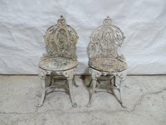 Victorian Style Aluminium Garden Chairs
