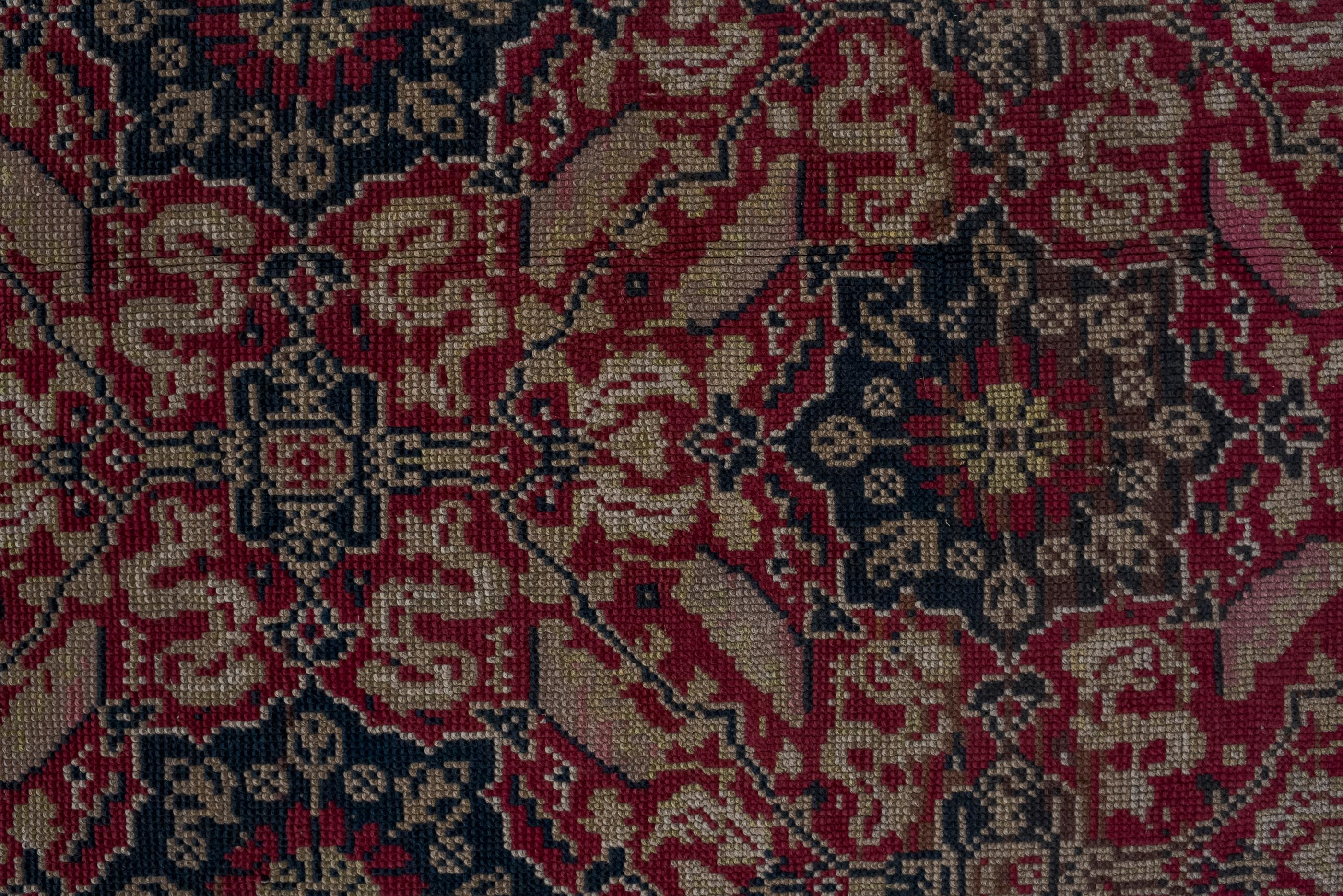 Victorian Style Antique European Rug, Circa 1920's In Good Condition For Sale In New York, NY