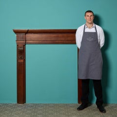 Victorian Style Antique Oak Mantel