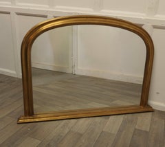 Victorian Style Arched Dark Gold over Mantle Mirror a Lovely over Mantle Mirror
