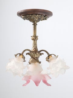 Victorian Style Beautifully Executed Ceiling Chandelier with Exquisite Detailing