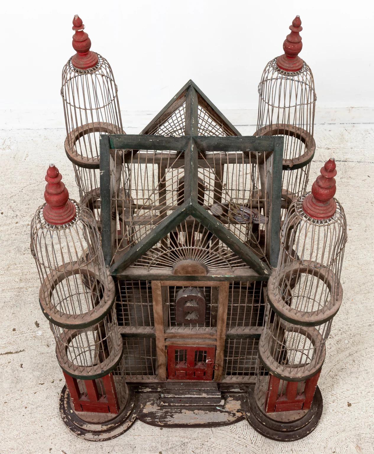 large antique bird cages for sale