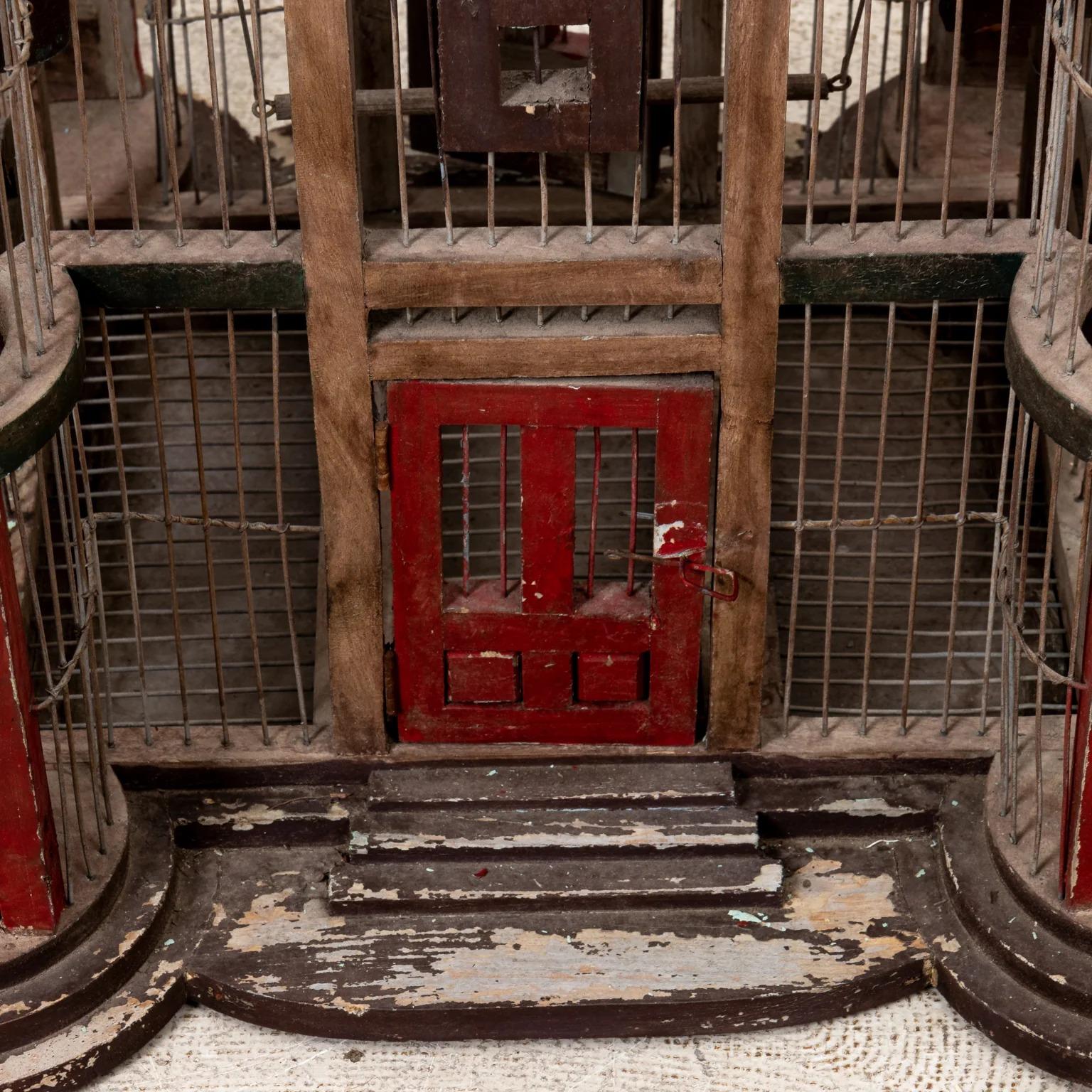 victorian style bird cage