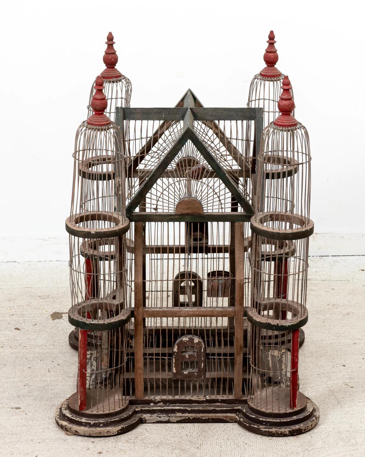 Unknown Victorian Style Birdcage For Sale