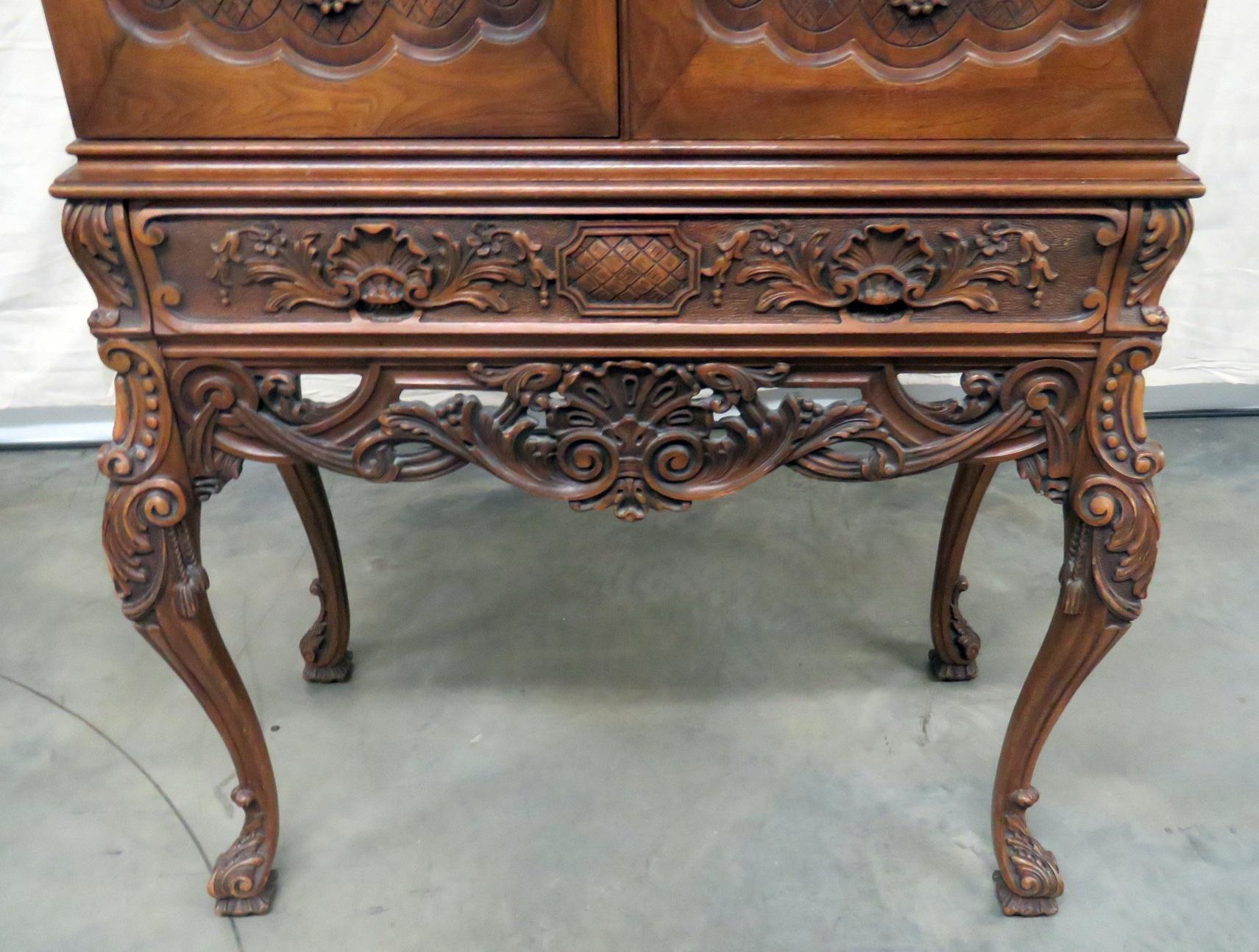 victorian liquor cabinet