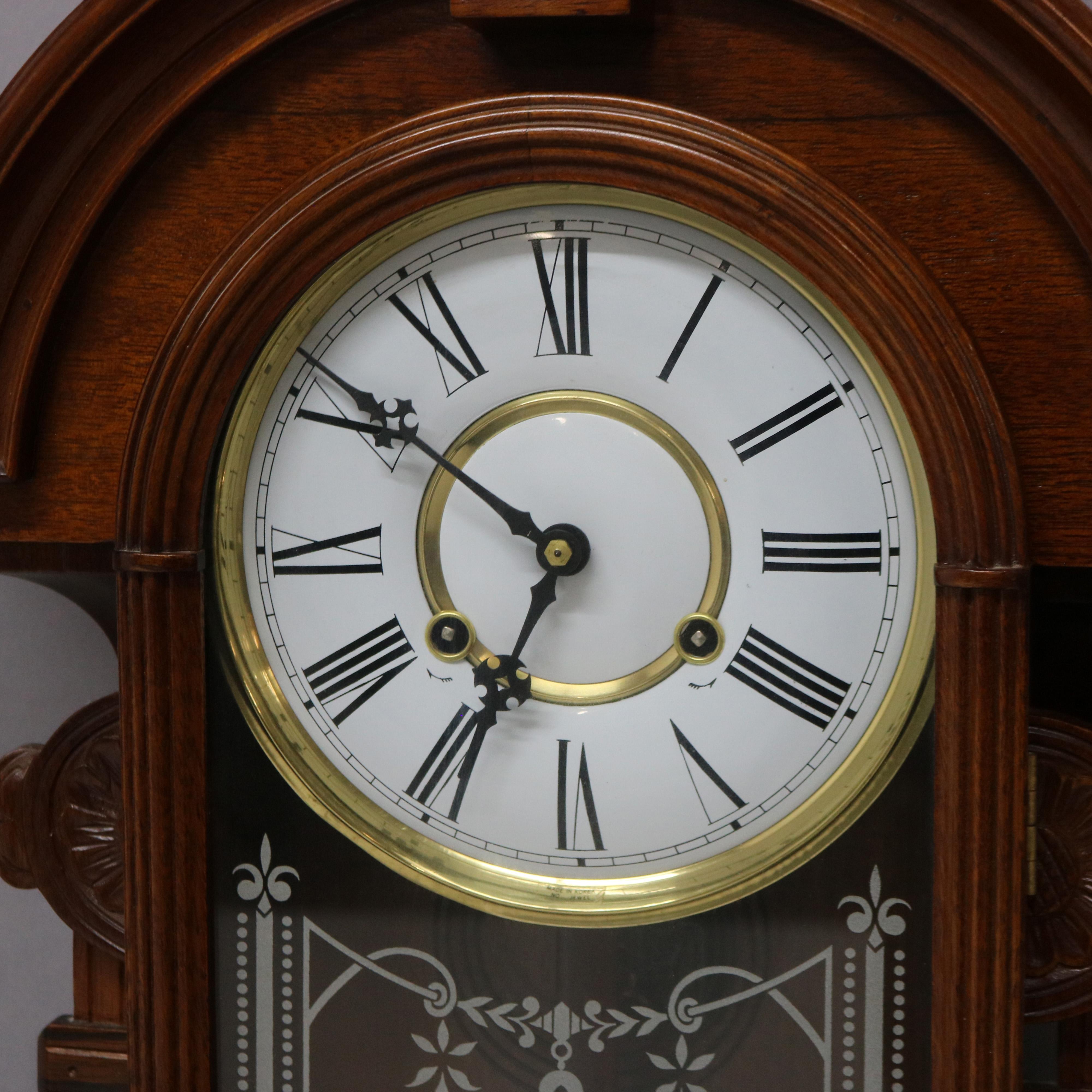 victorian wall clocks