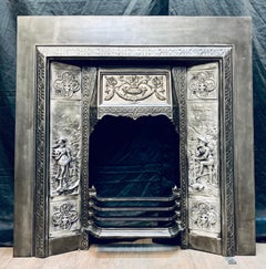 Victorian Style Cast Iron Fireplace Insert