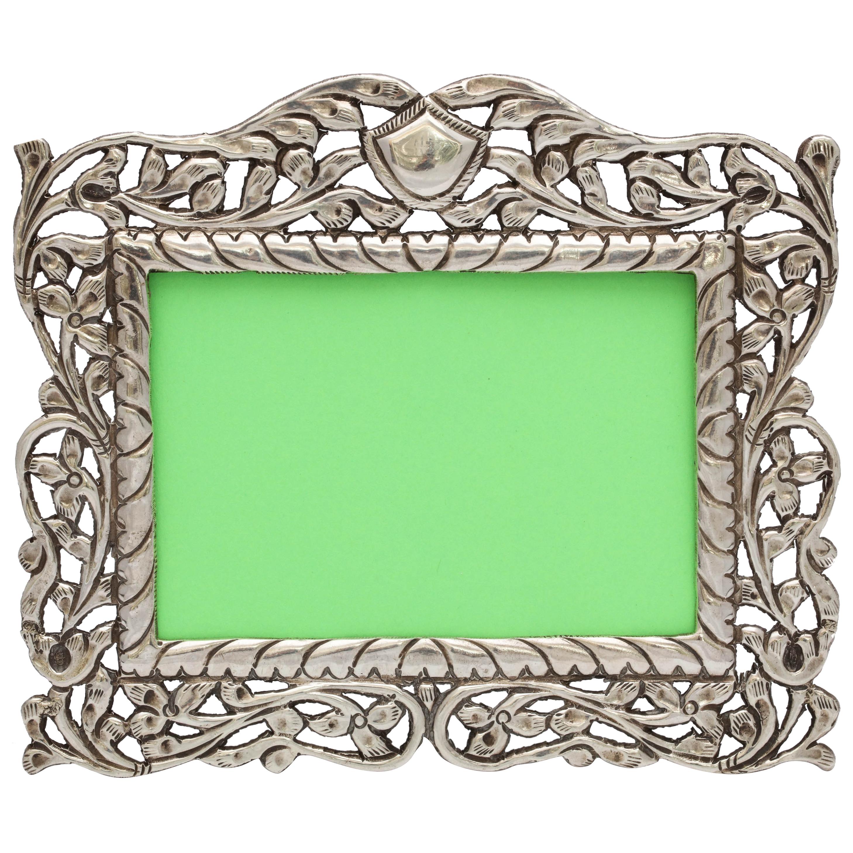 Victorian Style Continental Silver '.800' Picture Frame